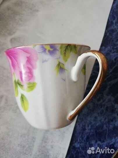 Чайный сервиз фарфоровый новый