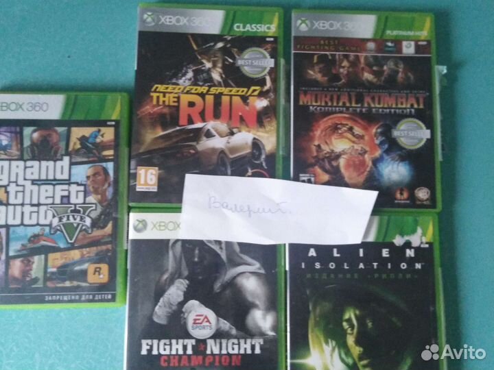 Игры на xbox 360 для Валерия