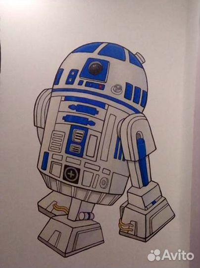 Художественная роспись стен в интерьере