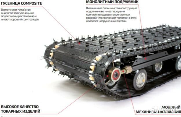 Мотобуксировщик норка 500 standart 13 л.с