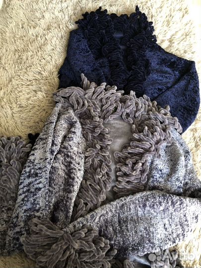 Вязаные накидки женские