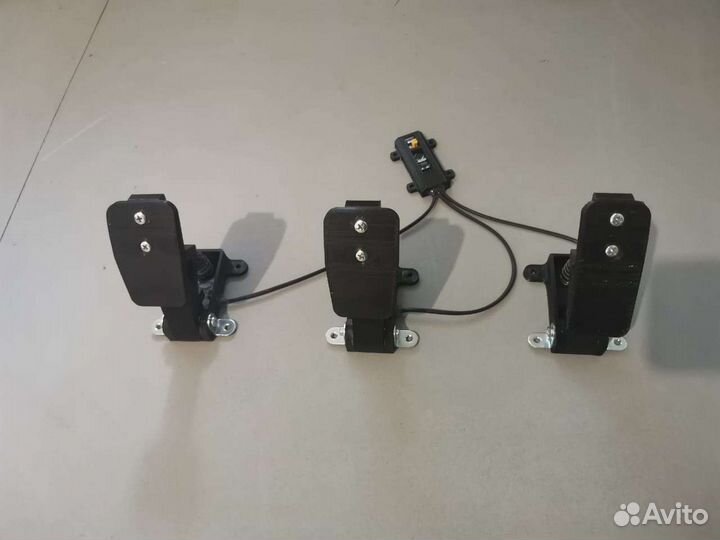 Педали для пк 3шт (датчик холла)