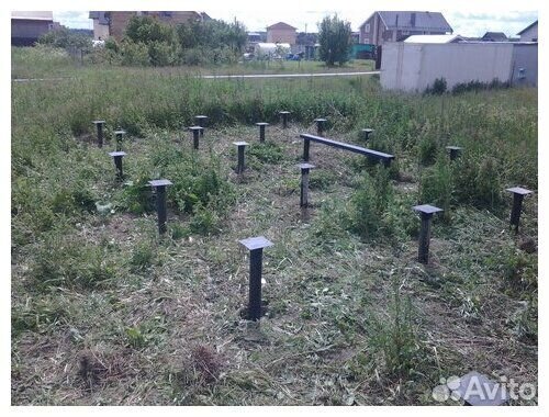 Винтовые сваи под ключ установка