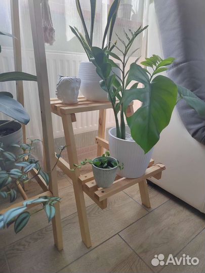 Подставка для цветов в стиле лофт