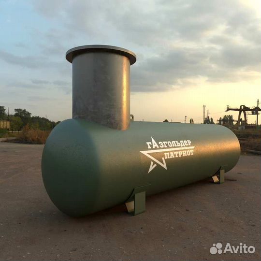 Газгольдер новый