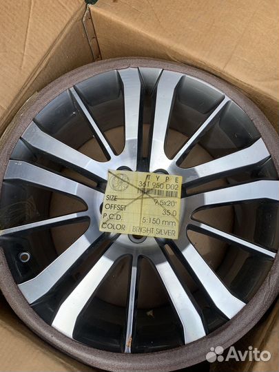 Диск литой на range rover