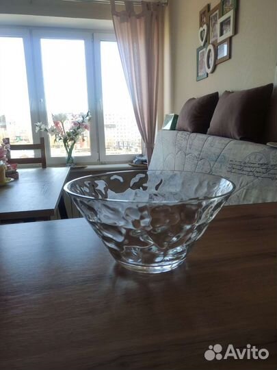 Ваза интерьерная стекло