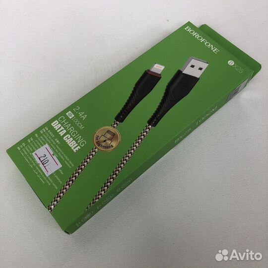 Кабель USB-Lightning с нейлоновой оплеткой