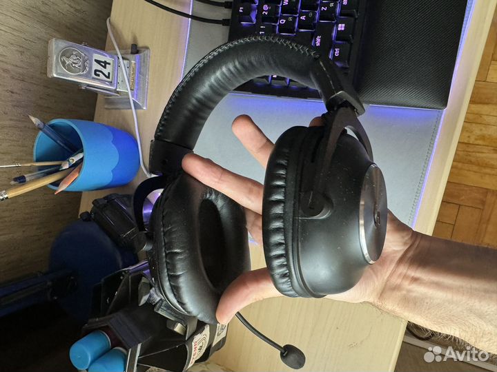 Игровые наушники logitech g pro x wireless