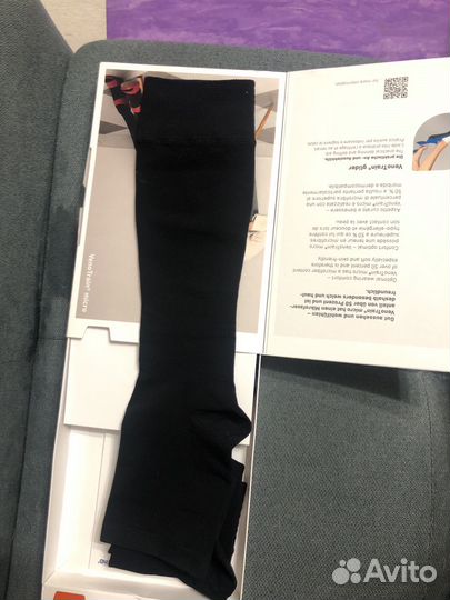 Bauerfeind VenoTrain mikro М черный,1кк длин о/н