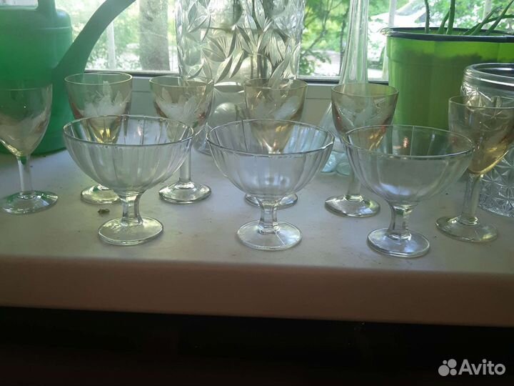 Рюмки и креманки