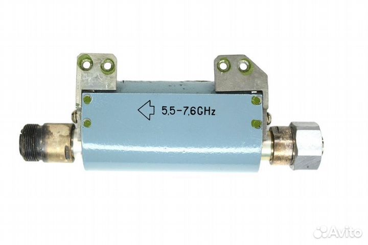 Вентиль коаксиальный свч 5,5 - 5,6 ггц из зип с хр