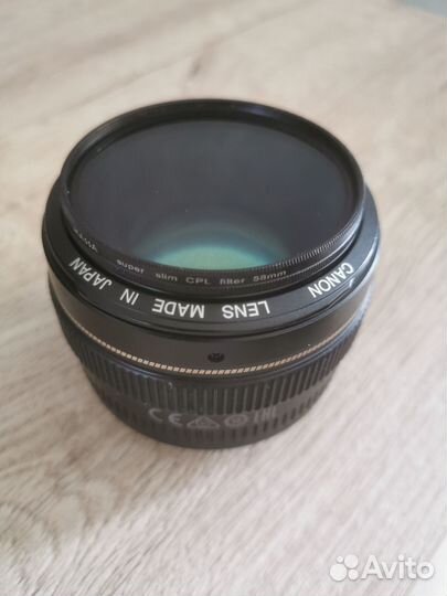 Объектив canon 50mm 1.4