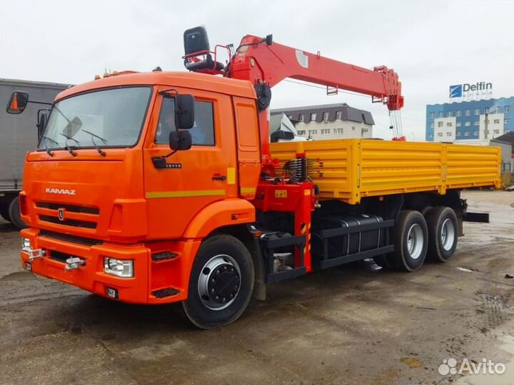 КамАЗ 65115 с КМУ, 2023