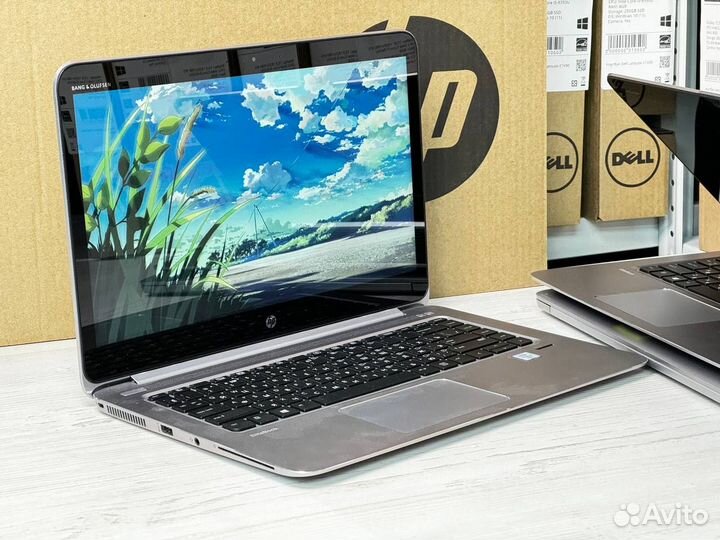 Сенсорный 2К ноутбук HP EliteBook Folio G3 Core i5