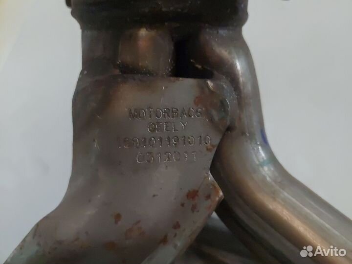 Выпускной коллектор geely emgrand