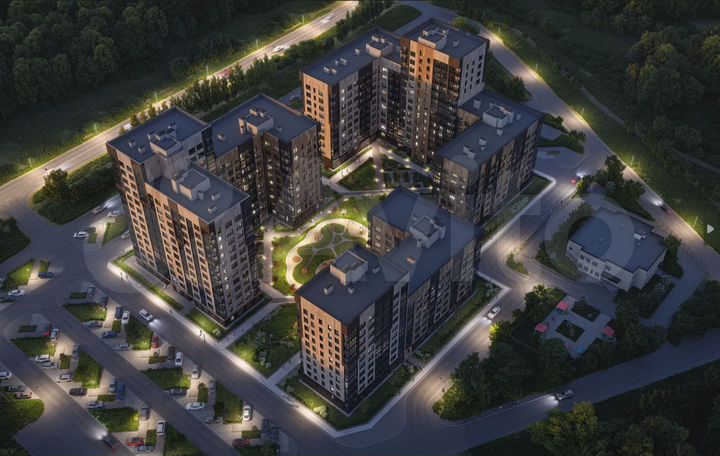 1-к. квартира, 34,2 м², 2/10 эт.