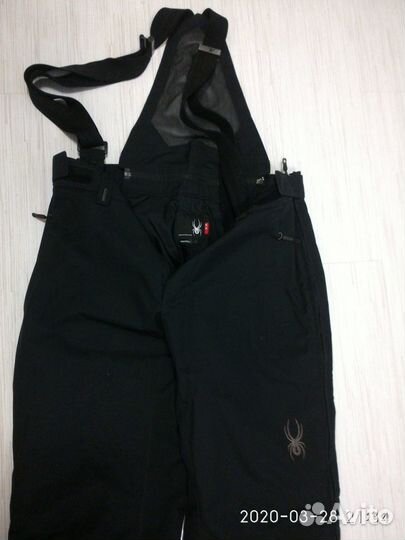 Мужские горнолыжные брюк Spyder р. 50 (L)