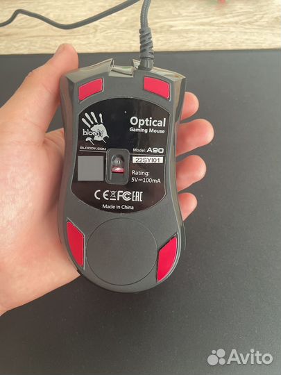 Игровая мышь a4tech bloody a90