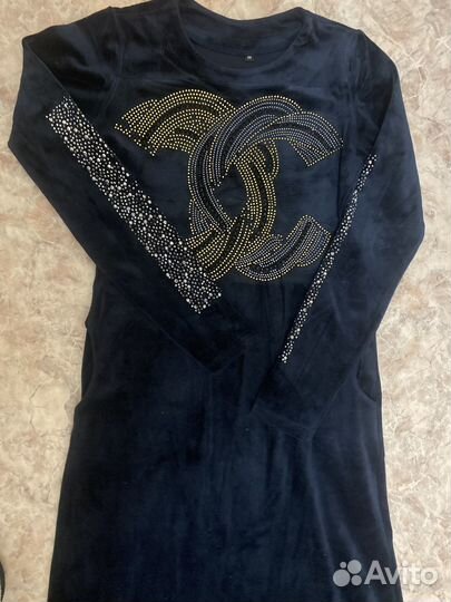 Платье длинное