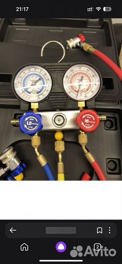 Заправка кондиционера в автомобиле