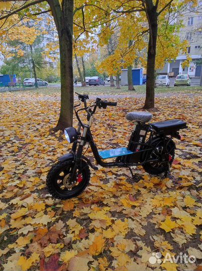 Электро велосипед монстр зима