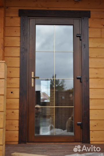 Дверь пластиковая входная