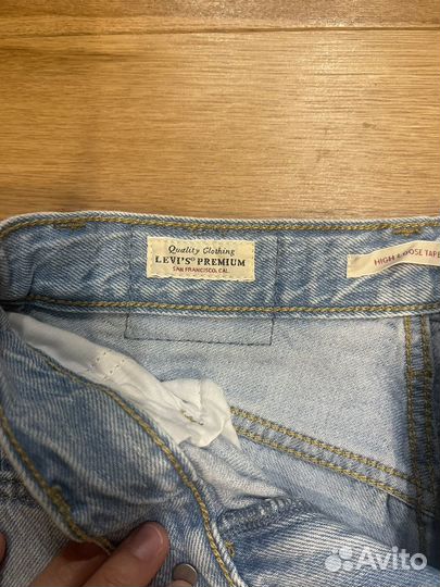 Джинсы Levis голубые
