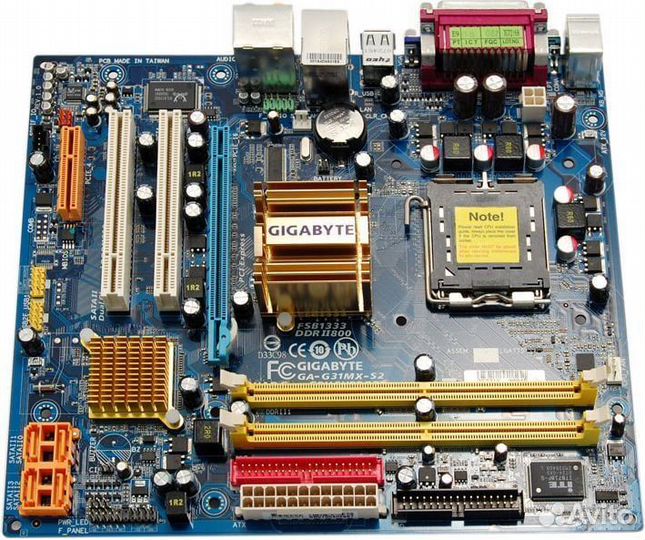 Материнская плата GA-G31MX-S2
