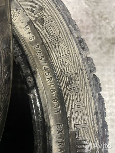 Nokian Tyres Hakkapeliitta 9 225/45 R18 и 245/40 R18 97T