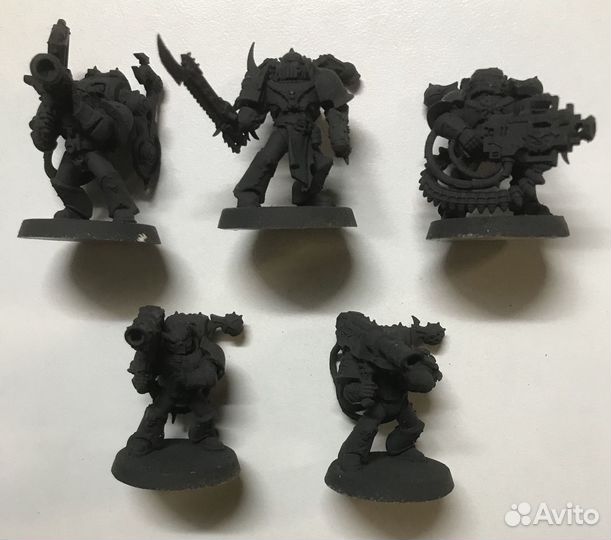 Warhammer 40000 миниатюры chaos