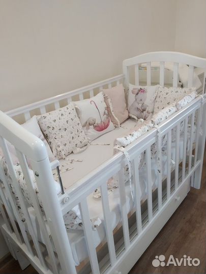 Бортики в кроватку