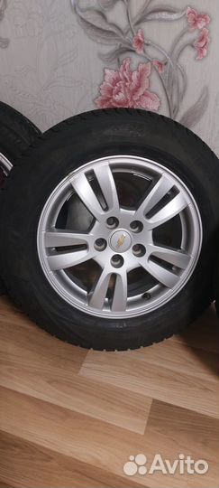 Колеса в сборе r15 зимние 5x100 chevrolet
