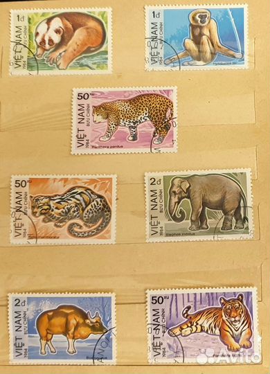 Марки зарубежные