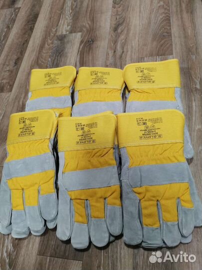 Рабочие зимние перчатки с искуственным мехом