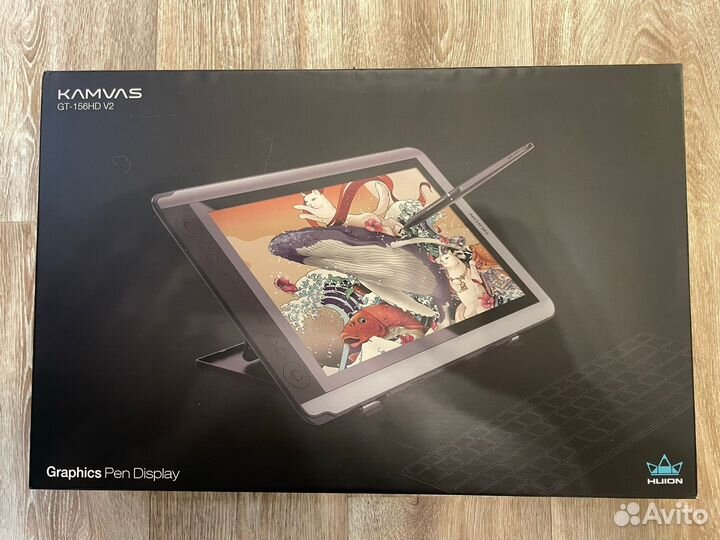 Интерактивный дисплей huion kamvas GT-156HD V2