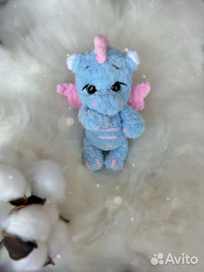 Мягкая игрушка дракон ручная работа