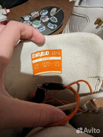 Сноуборд burton 148 крепления + чехол и ботинки