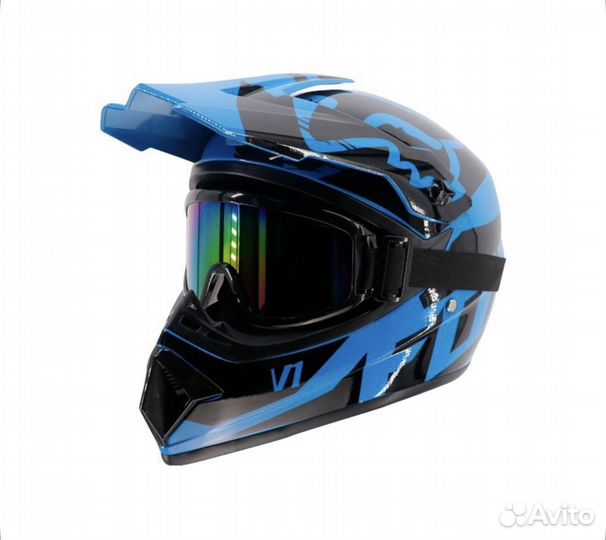 Мотошлем кроссовый