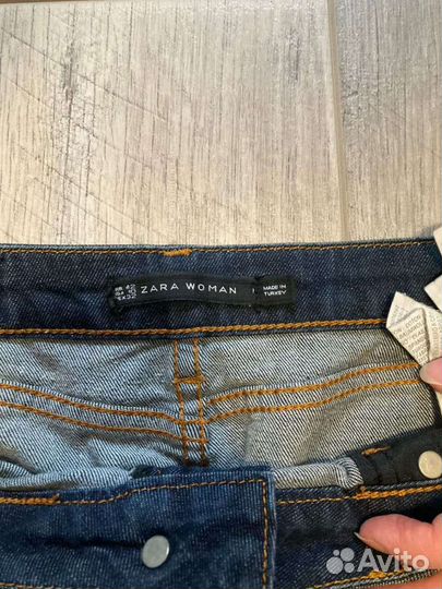 Джинсовая юбка zara