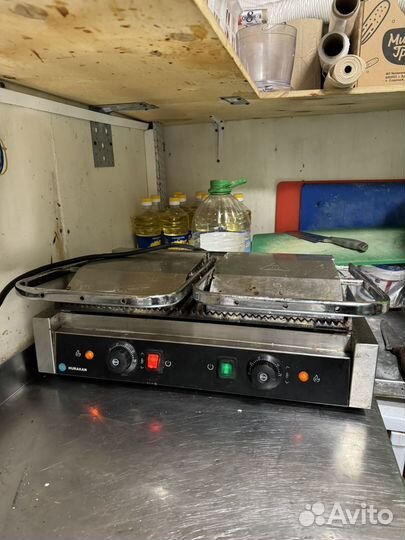 Прижимной гриль для шаурмы