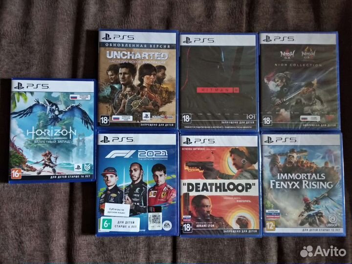 Playstation 4, Playstation 5. Игры