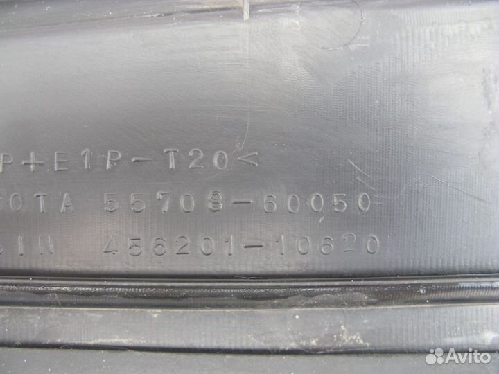 Toyota LC Prado 120 Lexus GX470 жабо 2002+