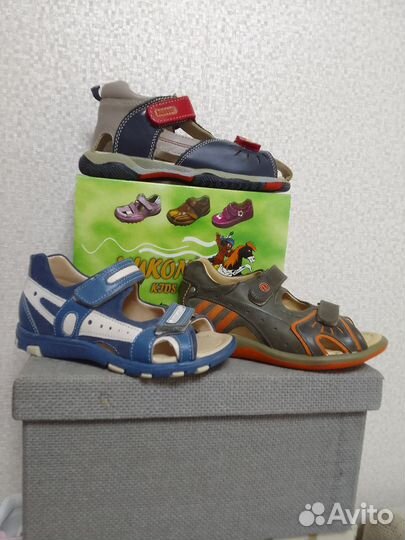 Сандали ортопедические Джой Турция кожаные новые