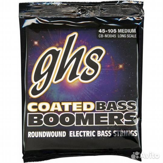 Струны для бас-гитары GHS Corporation M3045 PAK2