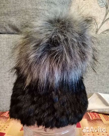 Шапка(кролик норка)