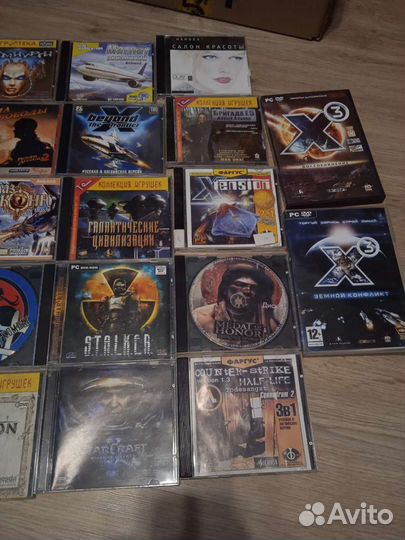 Диски с играми 1С