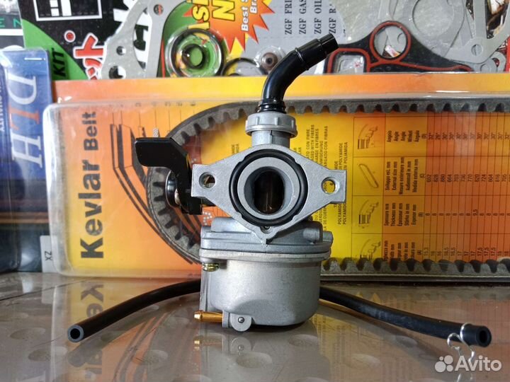 Карбюратор на мопед альфа PZ19