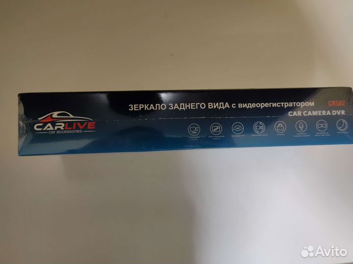 Видеорегистратор зеркало с камерой заднего вида
