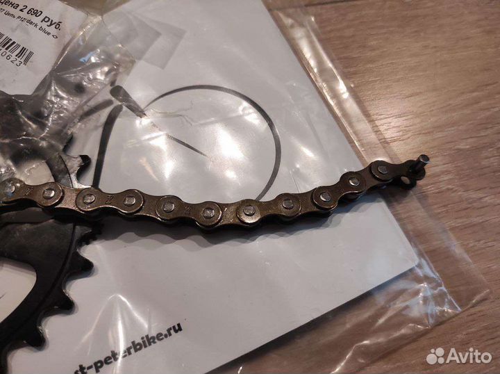 Звезда и цепь bmx